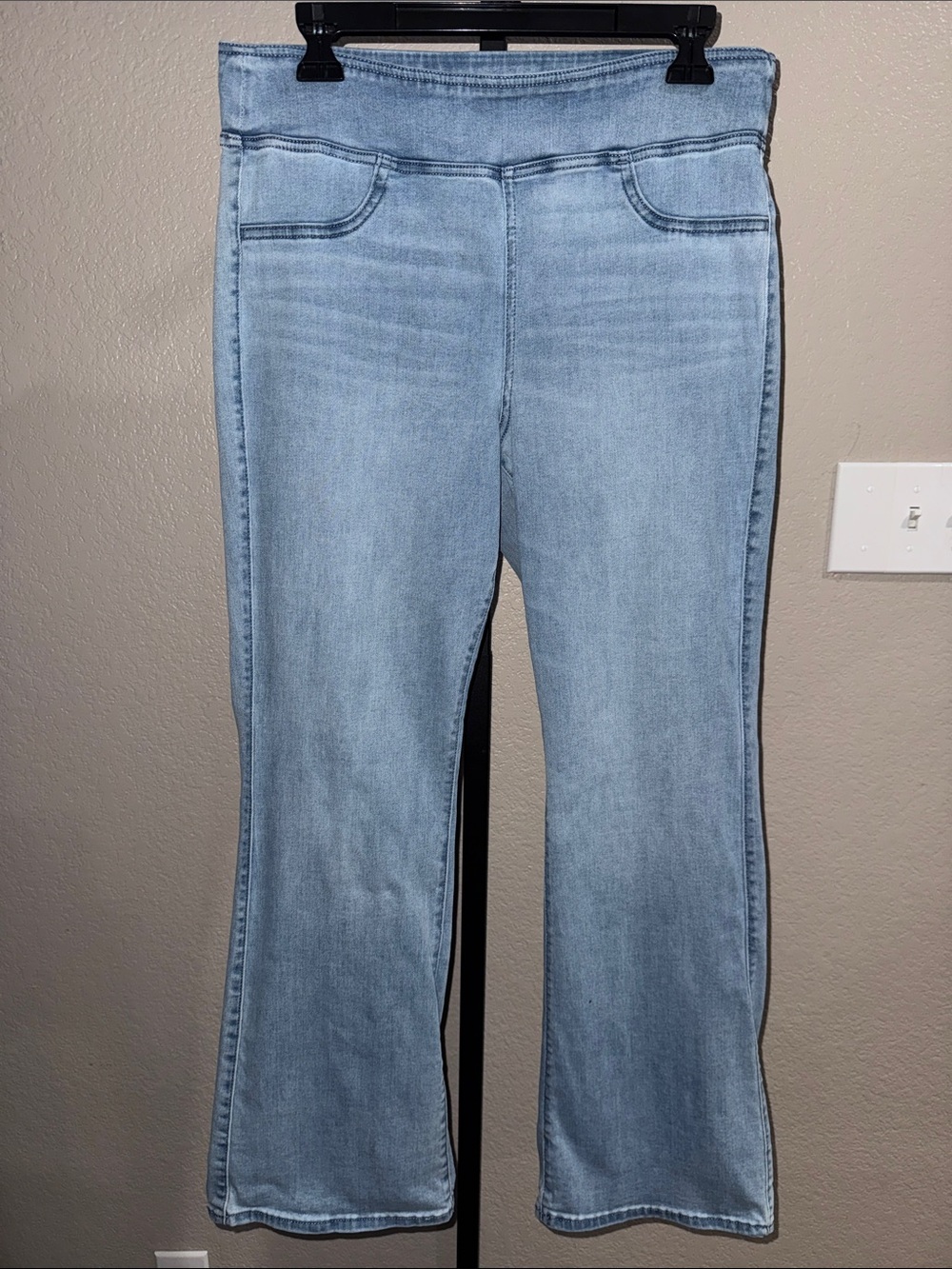 American Eagle Pull On Denim Jeans size large